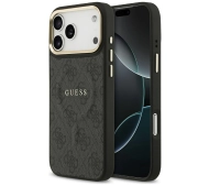 Guess 4G PU Classic Logo MagSafe do iPhone 17 Pro Max czarny