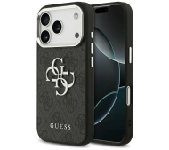 Guess 4G Big 4G Classic Logo do iPhone 17 Pro Max czarny srebrny