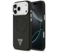 Guess Triangle Logo MagSafe do iPhone 17 Pro czarny