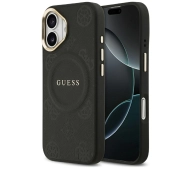 Guess Peony Hot Stamp MagSafe do iPhone 17 czarny