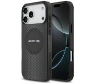 AMG Double Layer Transparent Graphics MagSafe do iPhone 17 Pro Max czarny