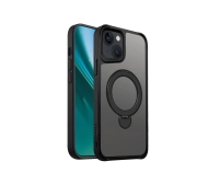 Etteri Matt Mag Ring do iPhone 15 Czarny