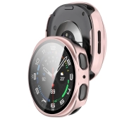 Bizon ze szkłem do Samsung Galaxy Watch 8 40 mm jasnoróżowy
