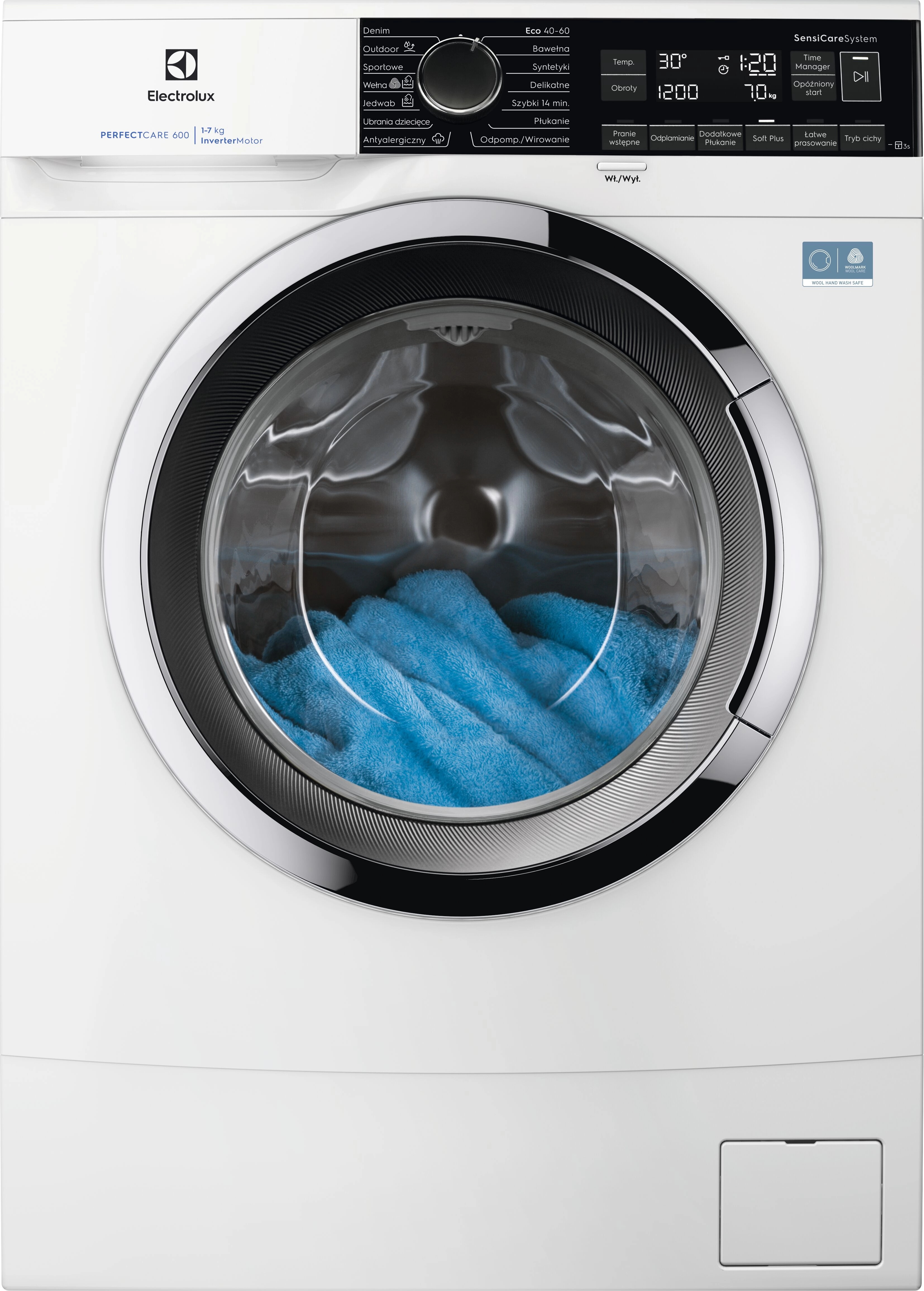 Electrolux 600 SensiCare EWS6227CP Slim 7kg 1200obr/min