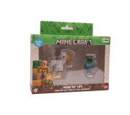 PMI Kids World Minecraft Wind-Up Toy Jockey Chicken