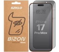 Bizon prywatyzujące pełne Edge Shadow do iPhone 17 Pro Max