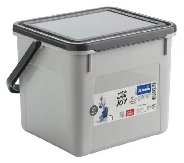 Rotho 1770202590RP 4,5l Szary