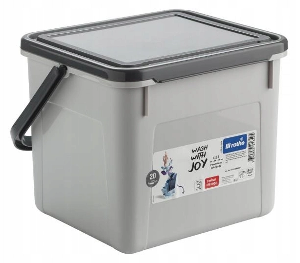 Rotho 1770202590RP 4,5l Szary