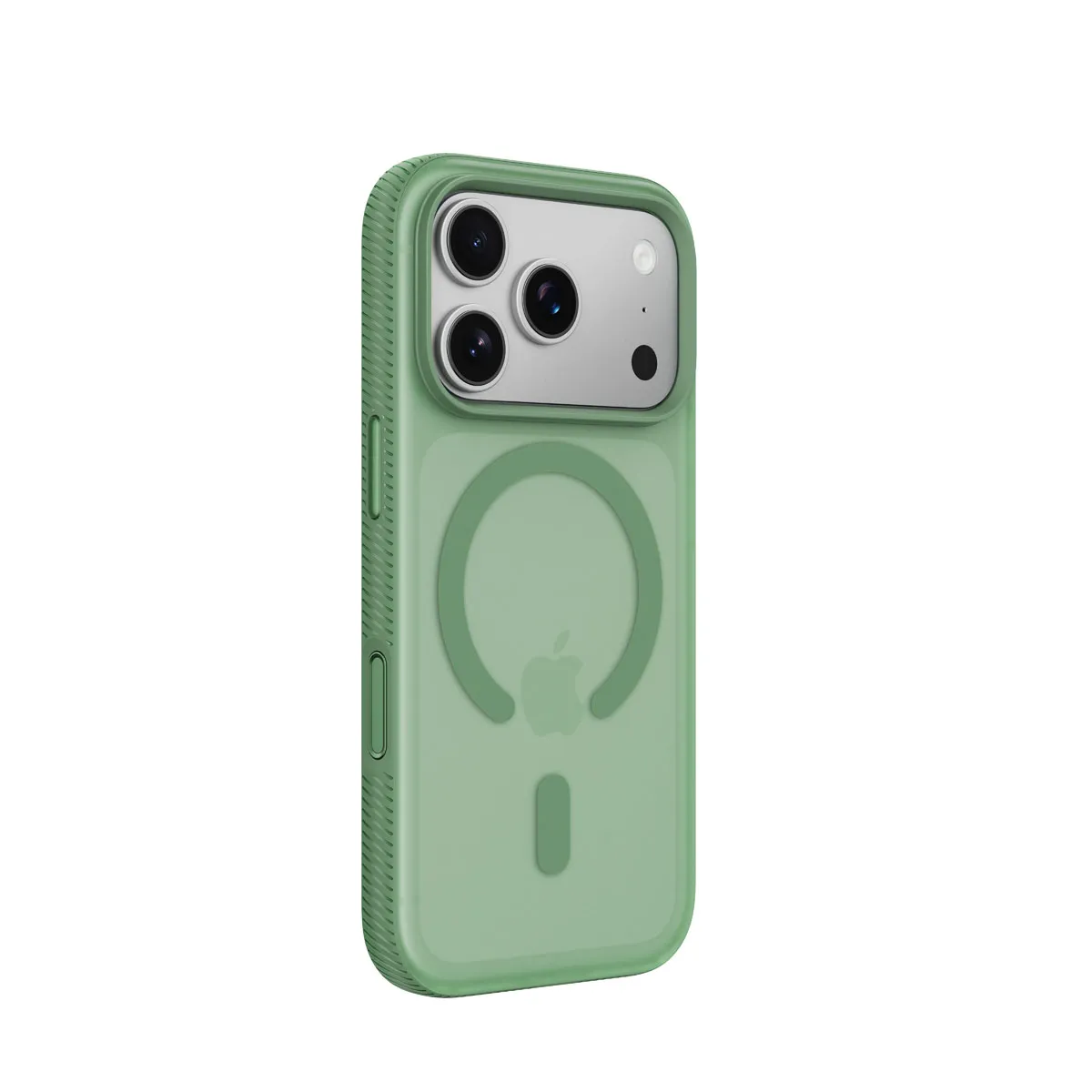 Belkin MSA035HQSE do iPhone 17 Pro magnetyczne żebrowane Pistacjowy