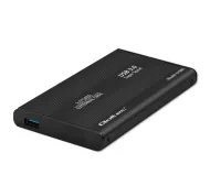 Qoltec 51861 HDD SSD 2.5" SATA3 USB 3.0 Czarny