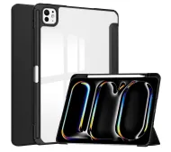 Bizon Case Tab Clear Matt z klapką do iPad Pro 11" 2025 / 2024 Czarny