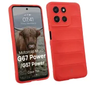 Bizon Tur do Motorola Moto G57 Power / Motorola Moto G67 Power Czerwony