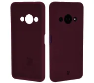 Bizon Soft Case do Xiaomi Redmi A3 4G Ciemnofioletowy