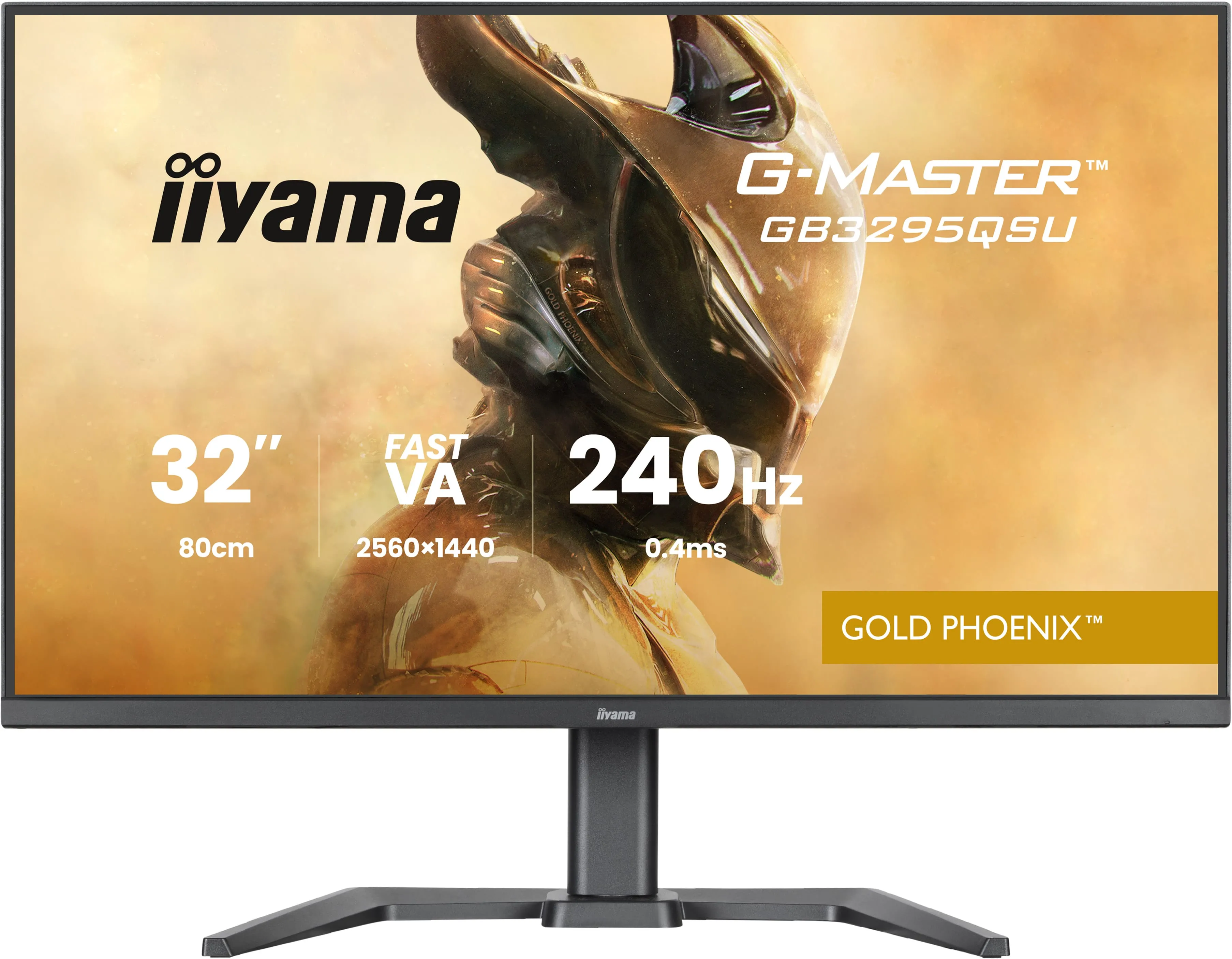 iiyama G-Master Gold Phoenix GB3295QSU-B1 32" 2K Fast VA 240Hz 0,4ms MPRT Gamingowy
