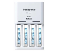 Panasonic Eneloop Basic BQ-CC51 + 4x  AA 2000mAh