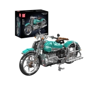 Mould King American Cruiser Motorcycle 23004 Zestaw klocków z 1971 elementów