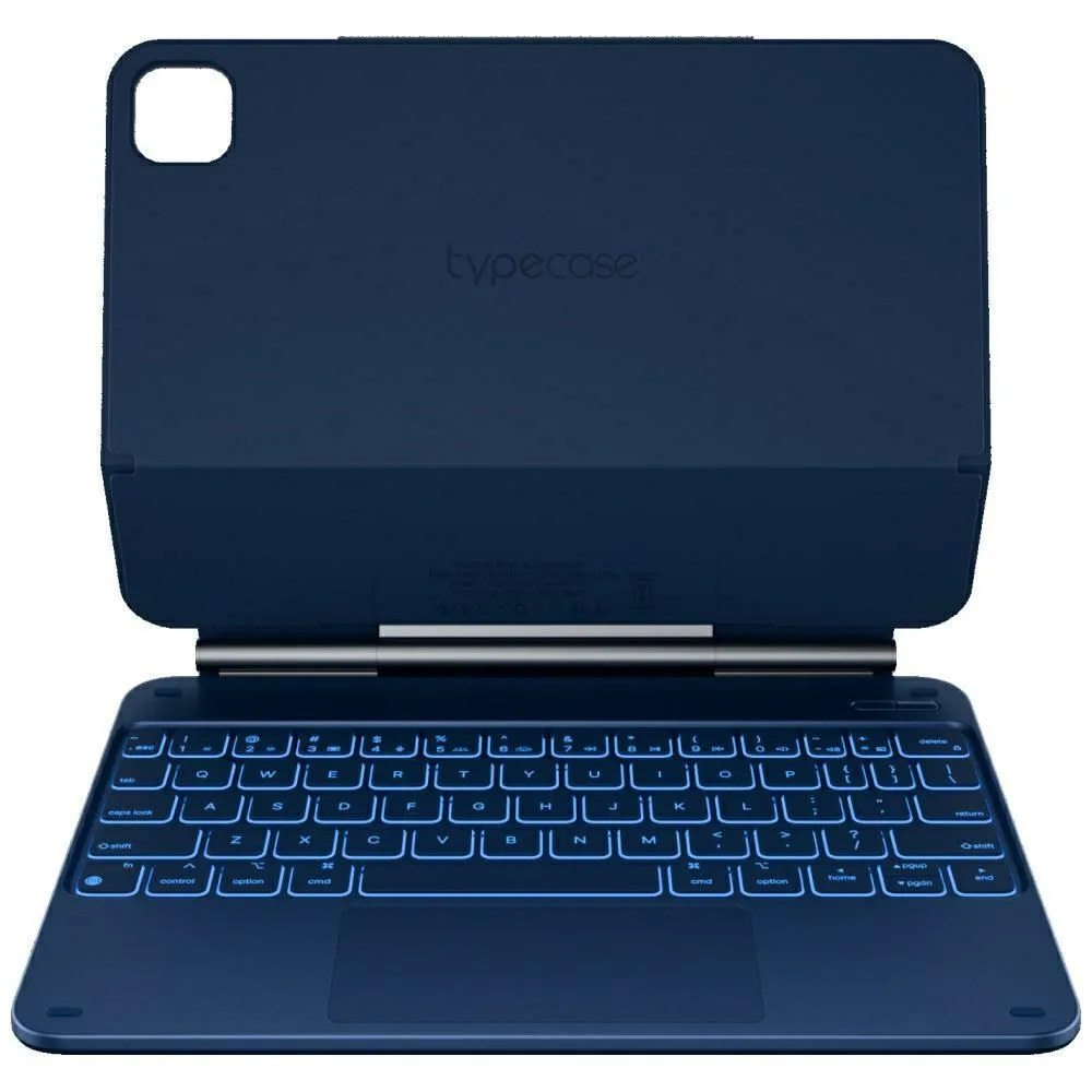 Typecase Edge z klawiaturą do iPad Air 11" M2 2024/M3 2025/M4 2026 Błękitny pacyfik