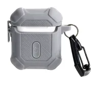 Bizon Case Headphone Armor do AirPods 2 / 1 Szary
