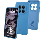 Bizon Soft do Xiaomi Redmi Note 15 Pro 5G Niebieski