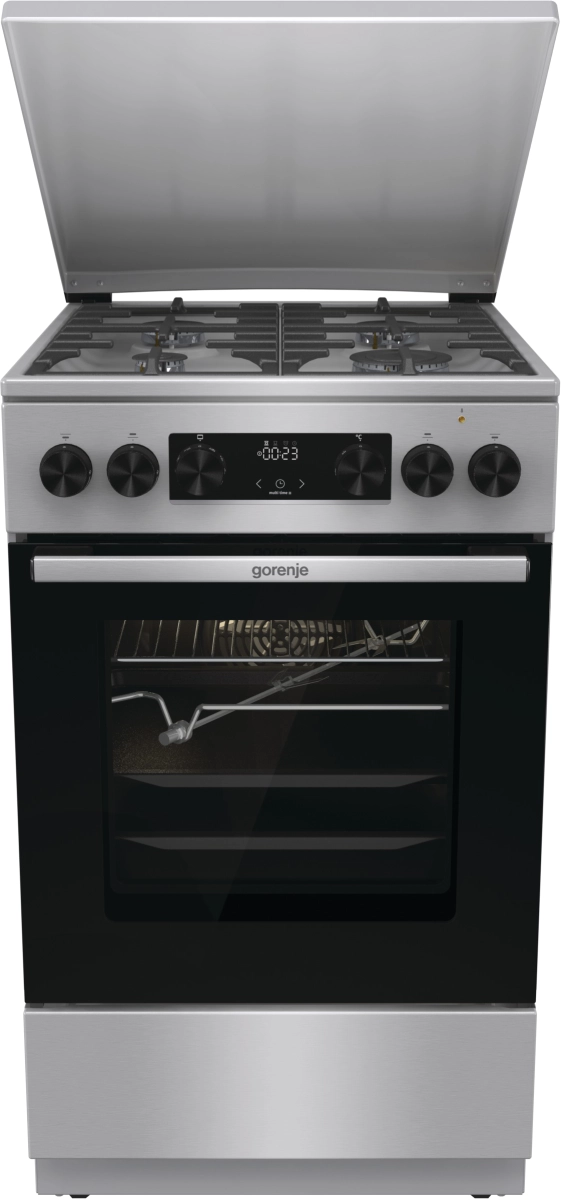 Gorenje G600 GKS5C71XF Termoobieg Rożen Grill Funkcja pizza Pieczenie na parze
