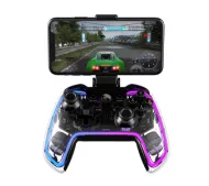 Havit G158BT PRO z uchwytem na telefon do PC, Android Bezprzewodowy Przezroczysty