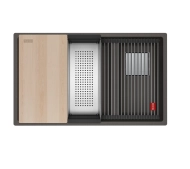 Franke Kanon KNG PRO 160-46-21 Granitowy Łupkowy szary