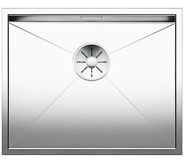 Blanco ZEROX 500-U 521589 Stalowy Srebrny