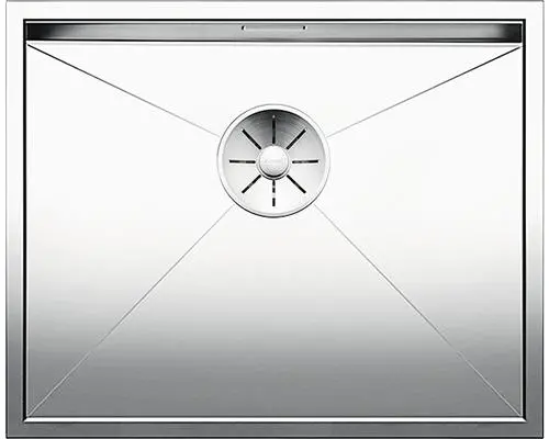 Blanco ZEROX 500-U 521589 Stalowy Srebrny