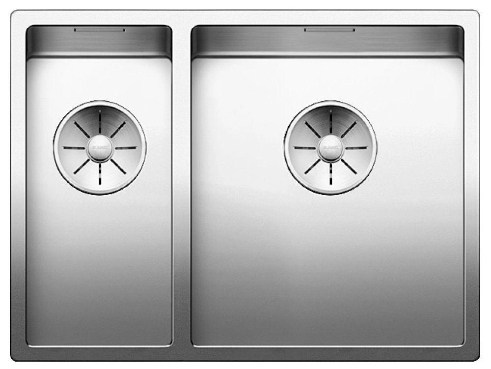 Blanco CLARON 340/180-U 521610 Komora z prawej strony Stalowy Srebrny