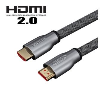 kabel HDMI Unitek Y-C139RGY przewód LUX HDMI 2.0 oplot 3M