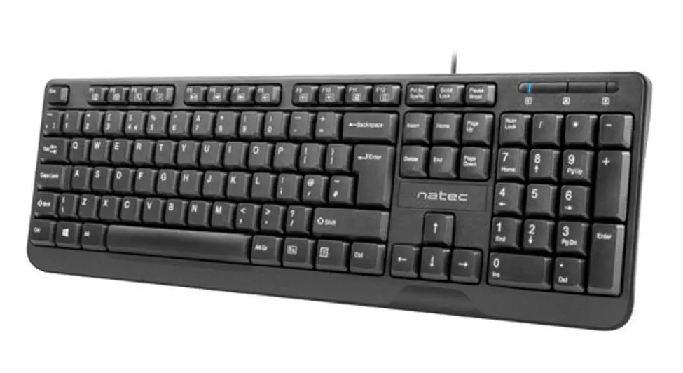 Natec Trout Slim  Czarny miniaturka