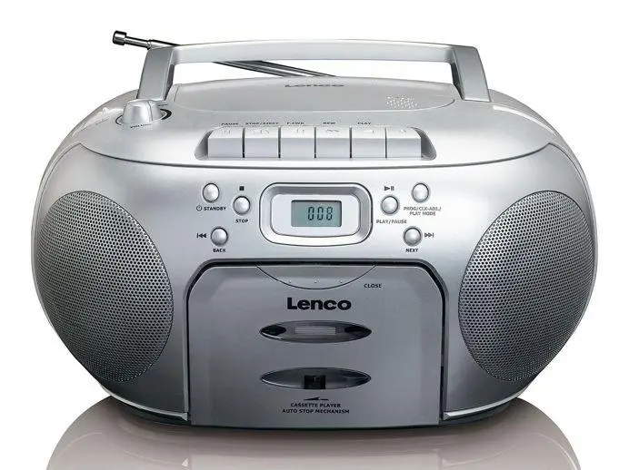 Lenco SCD-420 Srebrny