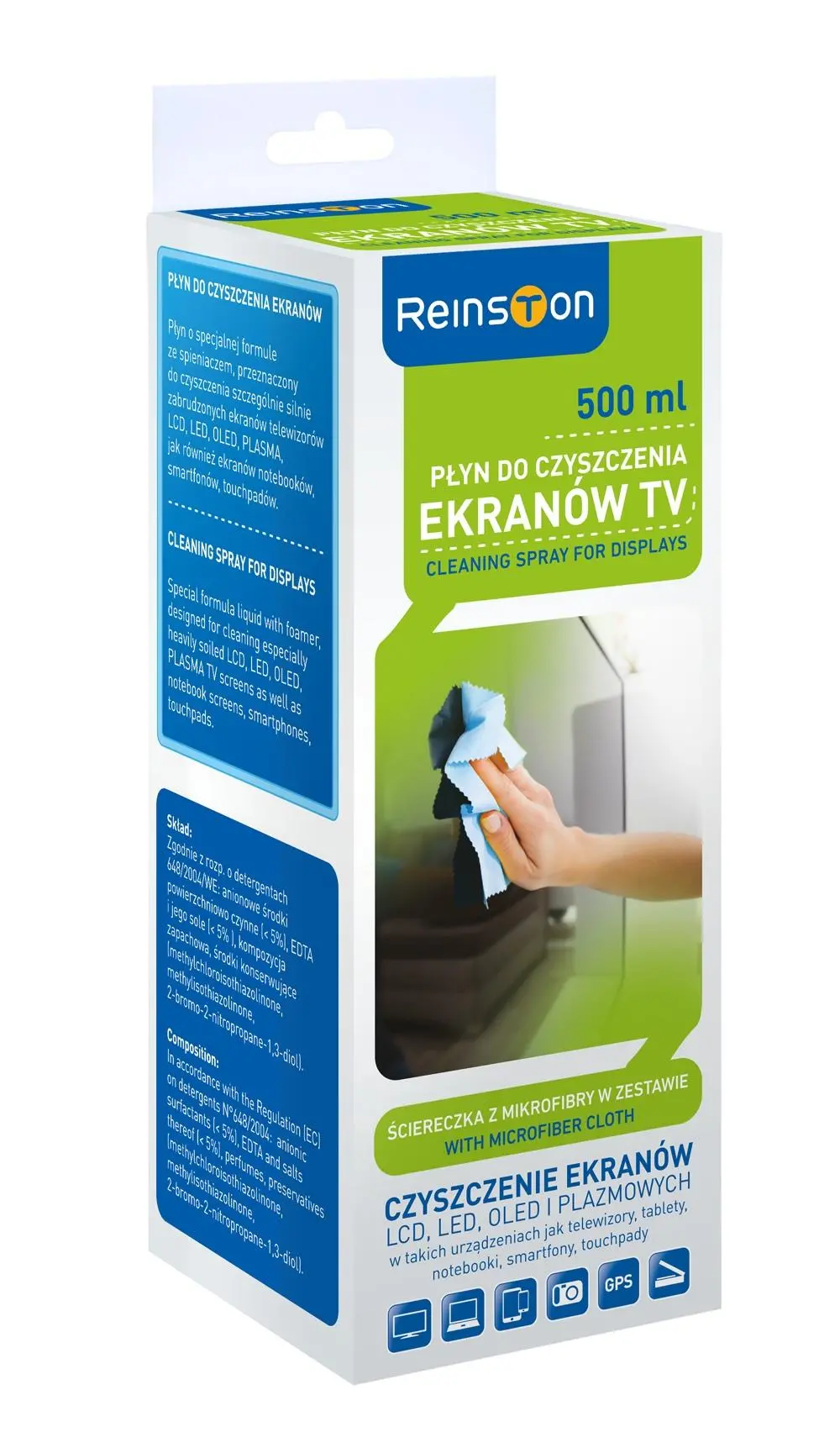 Reinston ECH010 zestaw do czyszczenia ekranów