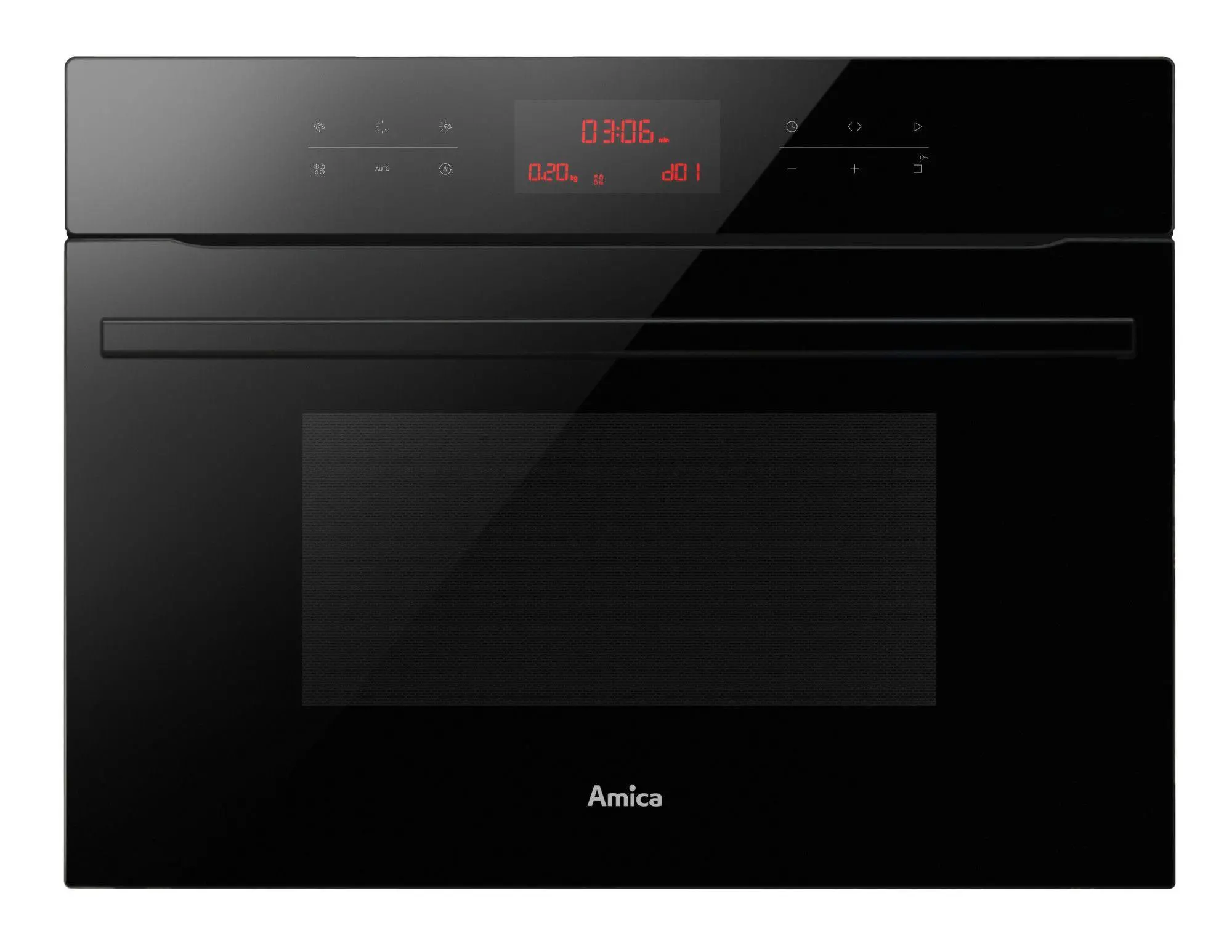 Amica AMMB44E2GCB X-Type Termoobieg Czarny