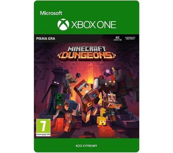 gra Minecraft Dungeons [kod aktywacyjny] Gra na Xbox One (Kompatybilna z Xbox Series X/S)