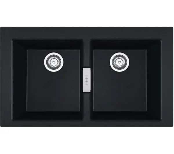 Franke Sirius 2.0 S2D 620 Tectonite Onyx