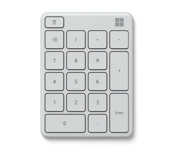 klawiatura komputerowa Microsoft Number Pad (biały)