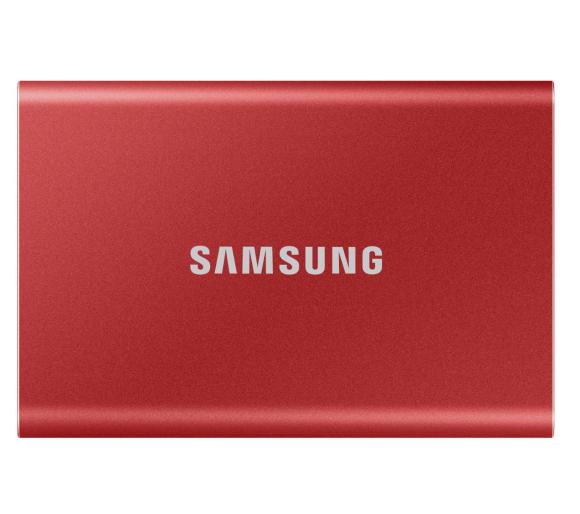 dysk SSD zewnętrzny Samsung T7 500GB USB 3.2 (czerwony)