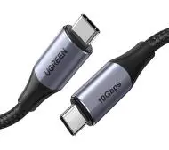 UGREEN USB-C 3,1 Gen 2 PD 3,1 5A 100W 4K 10Gbps 1m Czarny
