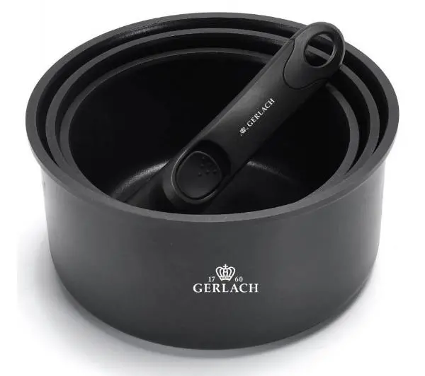 Gerlach Smart Indukcja Stal nierdzewna 4 elementy
