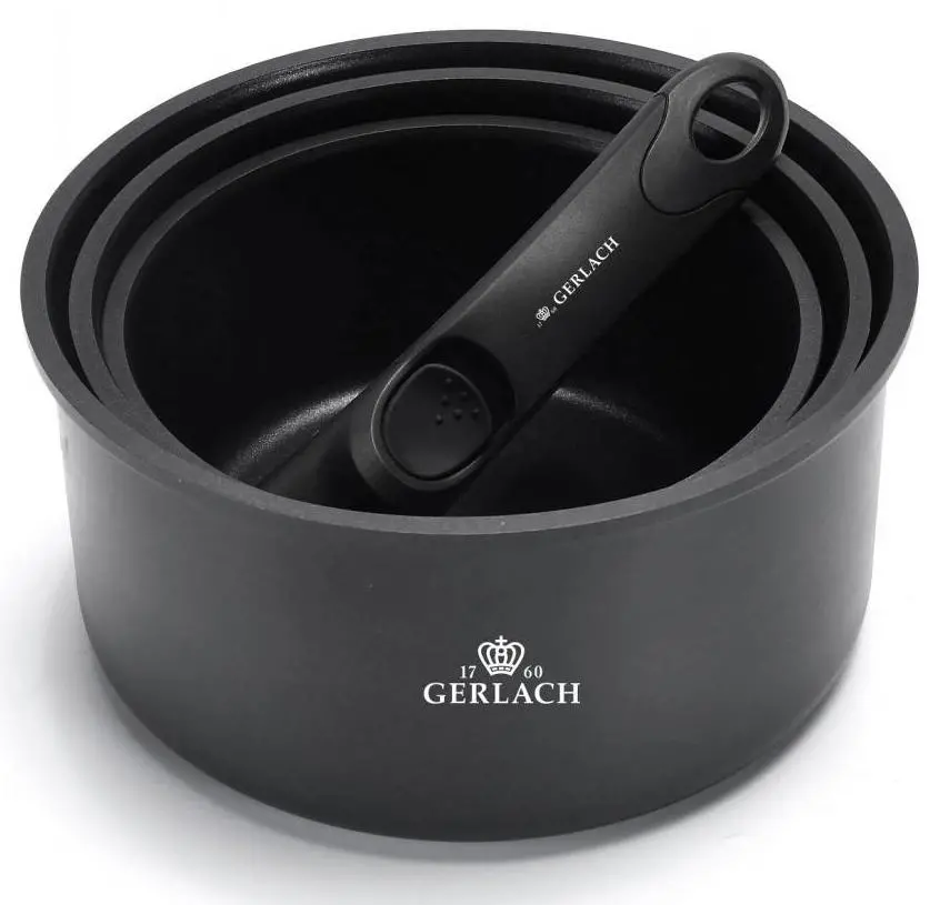 Gerlach Smart Indukcja Stal nierdzewna 4 elementy