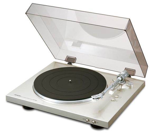 gramofon Denon DP-300F (srebrny)
