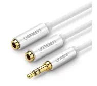 UGREEN AV123 AUX 0,25m Biały