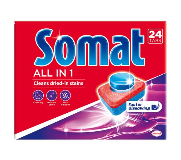tabletki do zmywania Somat All In 1 24 szt.