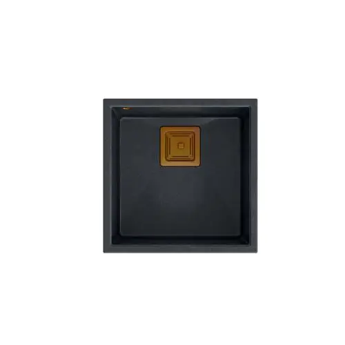 Quadron HQD4242U8-C1 David 40 Granitowy Czarny/Miedziany